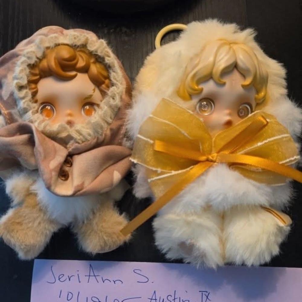 Cute SKULLPANDA L'IMpressionisme AMBER & DAWN.  $35 EA